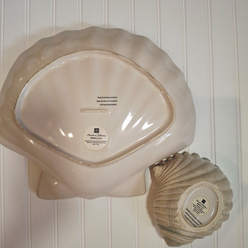 Shell-Shaped Serving Set - Picture 2 of 3